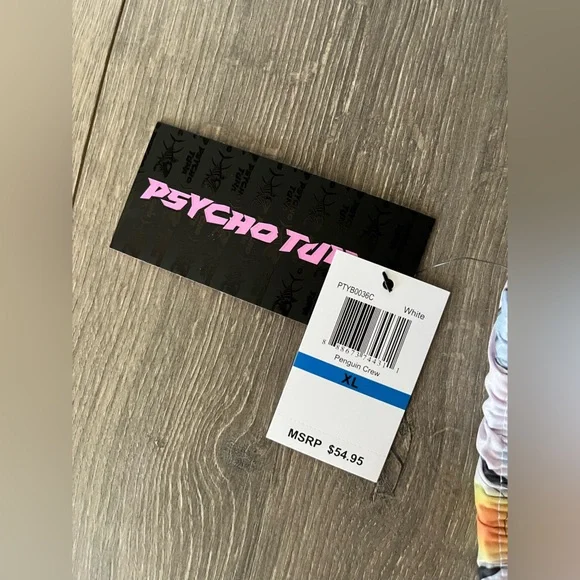 NWT Psycho Tuna Penguin Swim Shorts Sizes Large XL - Picture 4 of 6